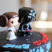 Star Wars Divorce Cake