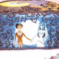 Tim Burton Inspired Cake