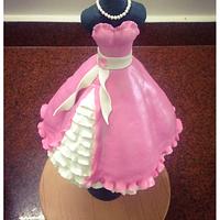 Mannequin Dress Cake