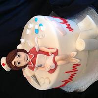 Nurse retirement cake 