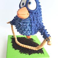 "For the Worm" Cake