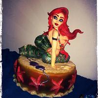 The making of " Ariel not-so-little mermaid"...