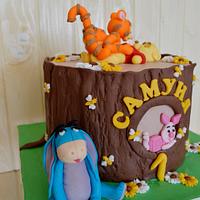 Cake winnie the pooh