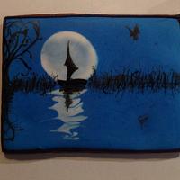 Sailing into the moon light cookie