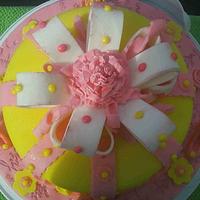 My First Bow Cake 
