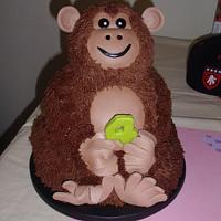 3D Monkey Cake