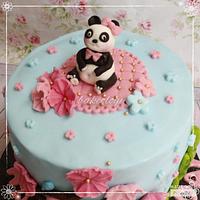 Panda cake 🙈❤