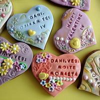 Gingerbread hearts - valentine