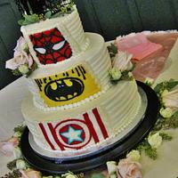 Reveal Wedding & Grooms cake