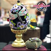 3D Cookie Faberge egg composition