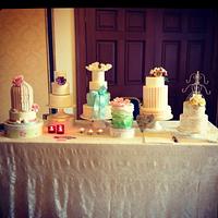 My cake table