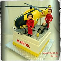 Rescue Team Helicopter Pilots Paramedic