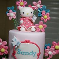 Kitty birthday cake