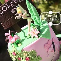 Tinkerbell"Y' Cake