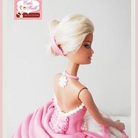 Barbie Pearl Doll Cake