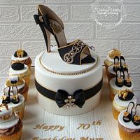 Shoe Cake - Decorated Cake by Amanda’s Little Cake - CakesDecor