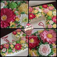 No. 7 Floral cake