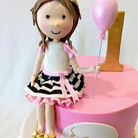 First bday cake First bday cake