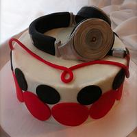 Beats by Dr. Dre Birthday Cake