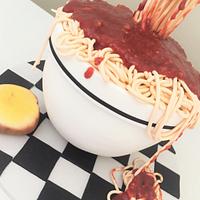 Spaghetti Bolognese Cake!  