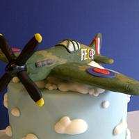 Spitfire Cake for a Wake
