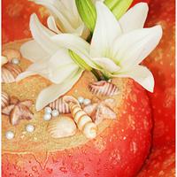 Raflesia Cake the big flower on the world