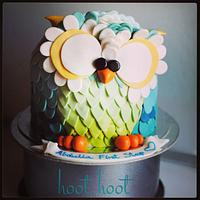 owl cake 