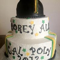 Corey's Graduation Cake