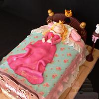 Sleeping beauty Cake