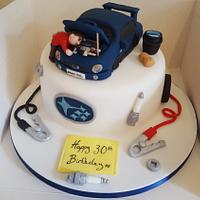 Subaru cake 