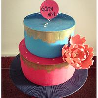 Double sided cake