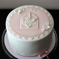 communion cake for girl