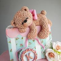Cake for a baby girl