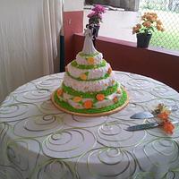 Easter Wedding Cake