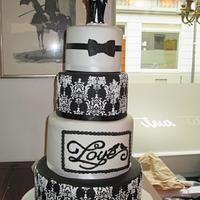 Groom Wedding Cake