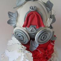 Cinderella wedding shower cake