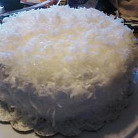 Coconut Cake 1st homemade June 2013