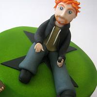 Ed Sheeran Multiply Themed Cake