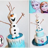 Frozen Disney Cake