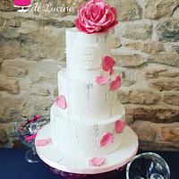Elegent wedding cake 
