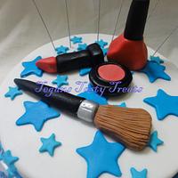 Pamper party cake