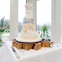 Rustic Country Wedding Cake