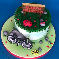 Bike cake