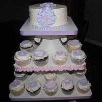 Tea Party Cupcake Tower