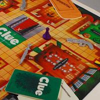 Clue Game Board Cake