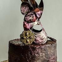 venice carnival  mask cake