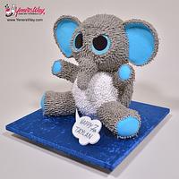 3D Toy Elephant Cake
