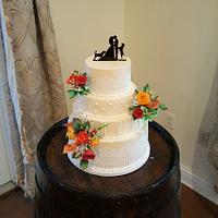 Sister In-law's Wedding Cake