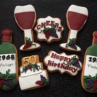 50th anniversary cookies 
