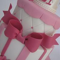 2 Tier Girly Princess 21st Birthday Cake